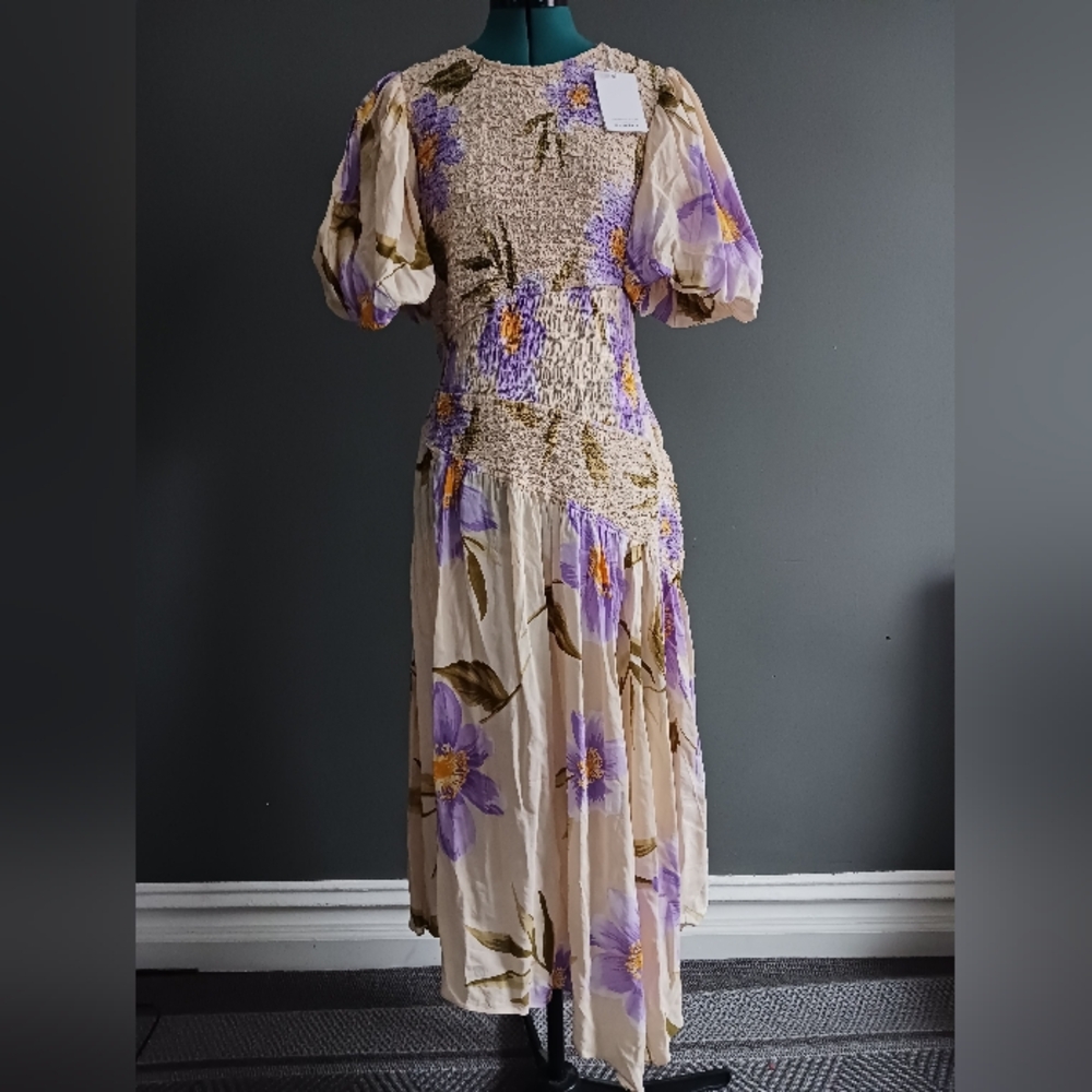 NWT Other Stories Floral Dress Size 10